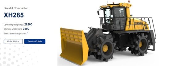 XCMG XH285 Landfill Compactor - Image 2