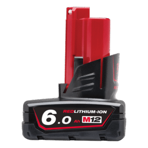 Milwaukee M12B6 12V 6.0Ah Li-ion Cordless RED LITHIUM Battery