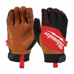 Milwaukee Hybrid Leather Gloves – Small (S)