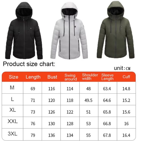Heated Jacket For Men - Image 4