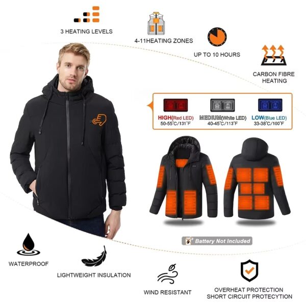 Heated Jacket USB-Powered - Image 5