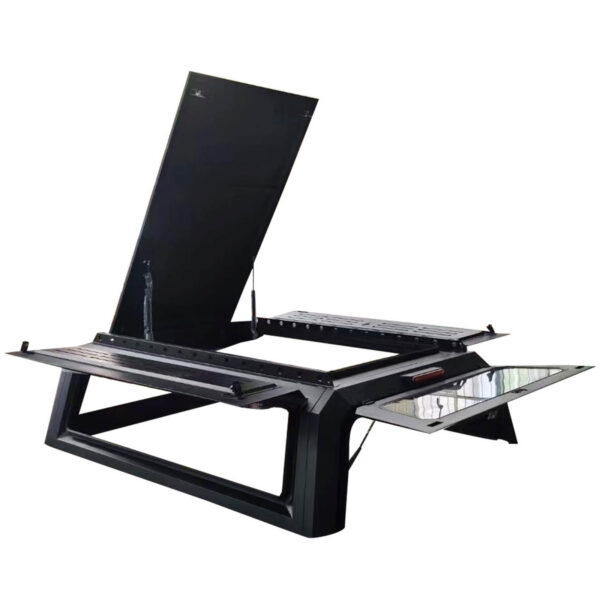 Black Ute Steel Canopy Fit For Toyota Hilux 2015-ON - Image 2