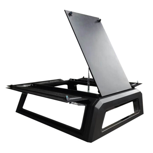 Black Ute Steel Canopy Fit For Toyota Hilux 2015-ON - Image 3