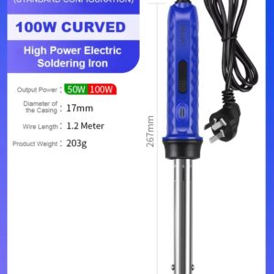 Intelligent High-Power Electric Soldering Iron 100W