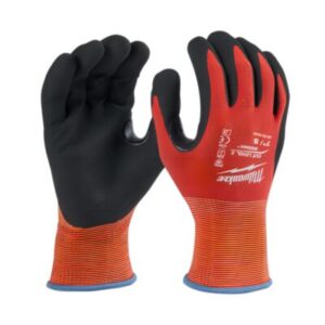 Nitrile Dipped Work Gloves – Cut Level 2(B), XL, Durable Grip with Light-Medium Cut Protection
