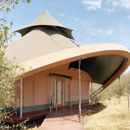 Tethys Luxury Outdoor Resort Tent – PVDF Canvas Safari Lodge for Glamping, Hotels & Trade Shows - Image 5