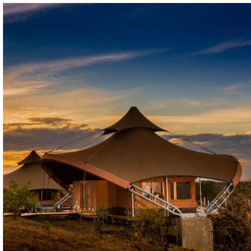 Tethys Luxury Outdoor Resort Tent – PVDF Canvas Safari Lodge for Glamping, Hotels & Trade Shows - Image 4