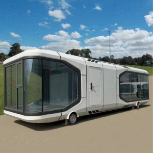 Space Capsule Movable Mobile Home – Futuristic Living Made Simple