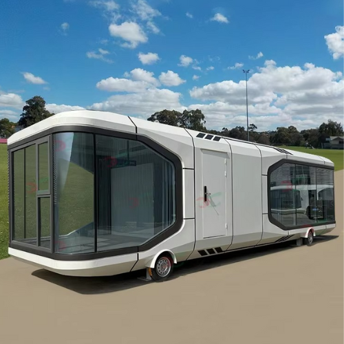 Space Capsule Movable Mobile Home – Futuristic Living Made Simple