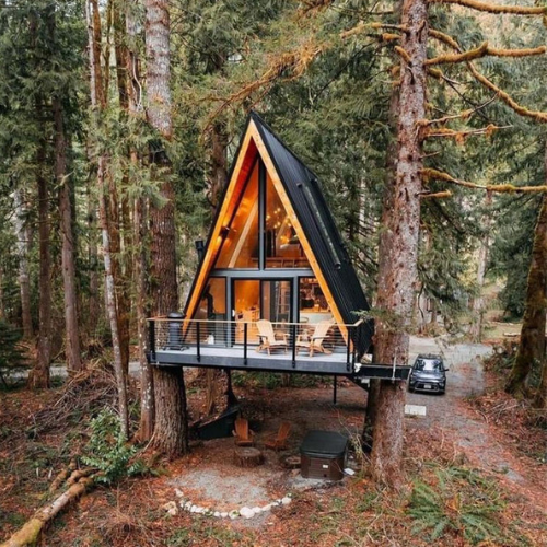 A-Frame Prefab Villa – Tiny Triangle Home - Image 4