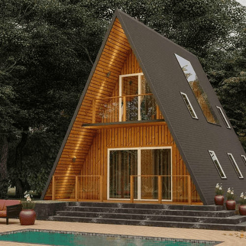 A-Frame Cabin- 73sqm